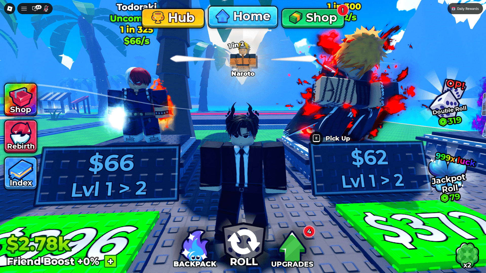 Anime Dice (Image via Roblox Corporation)