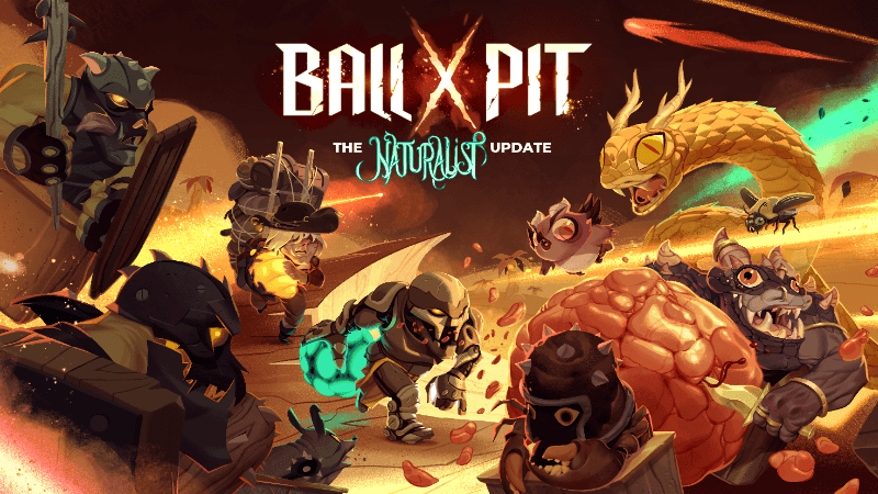 Ball X Pit is getting its final free content drop, The Naturalist Update, in early August