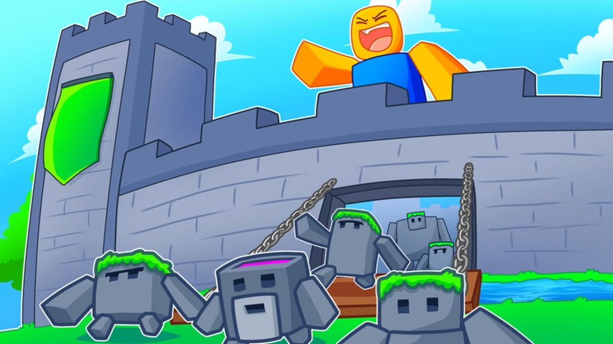 Official Build a Golem Army Roblox game artwork