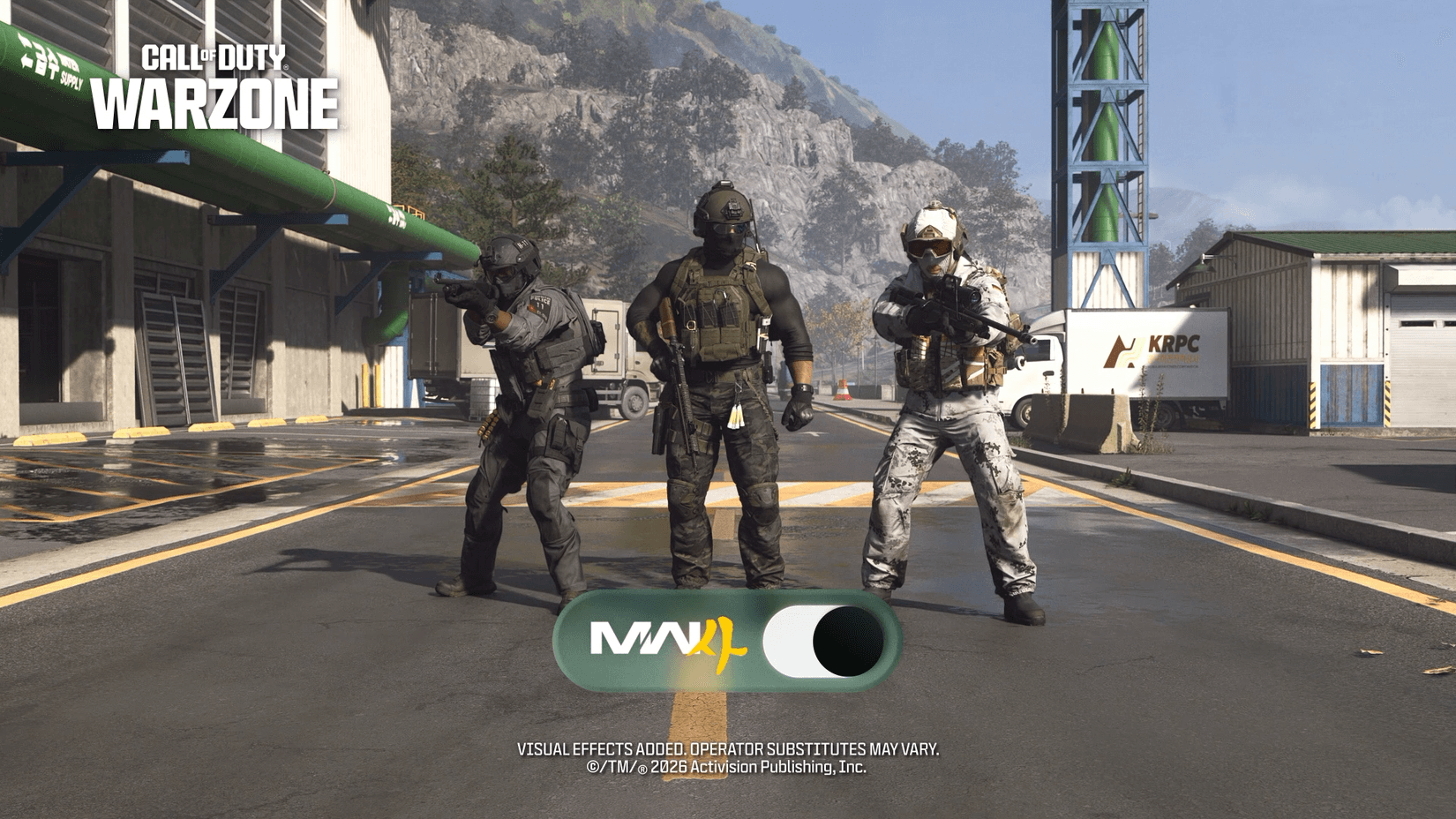 Call of Duty Warzone MW4 skin toggle