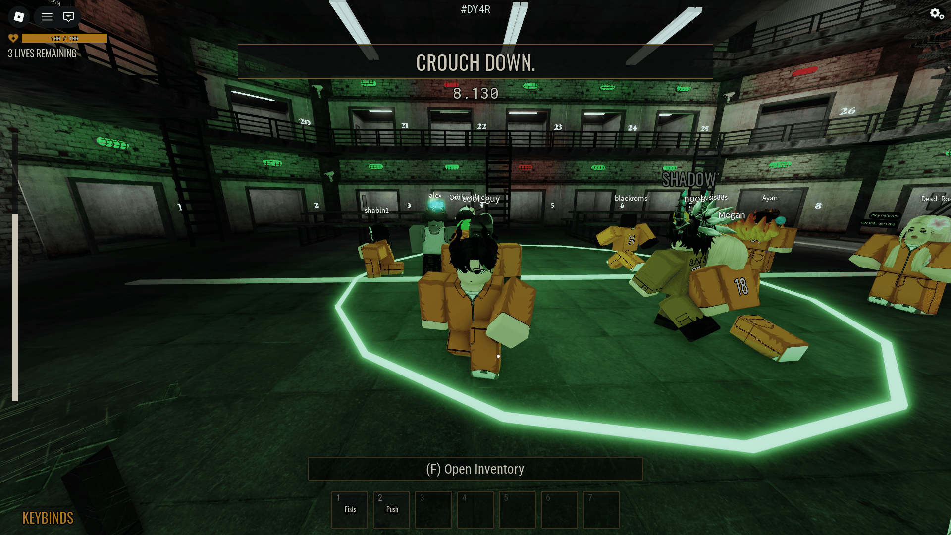 Death Order Simon Says (Image via Roblox Corporation)