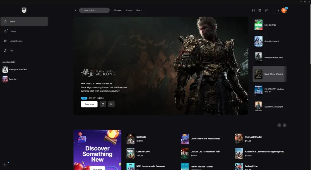 Epic Games Store