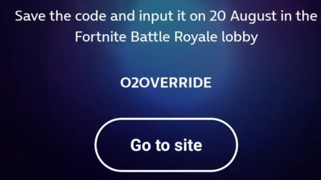 Fortnite O2 Lobby Hack Code