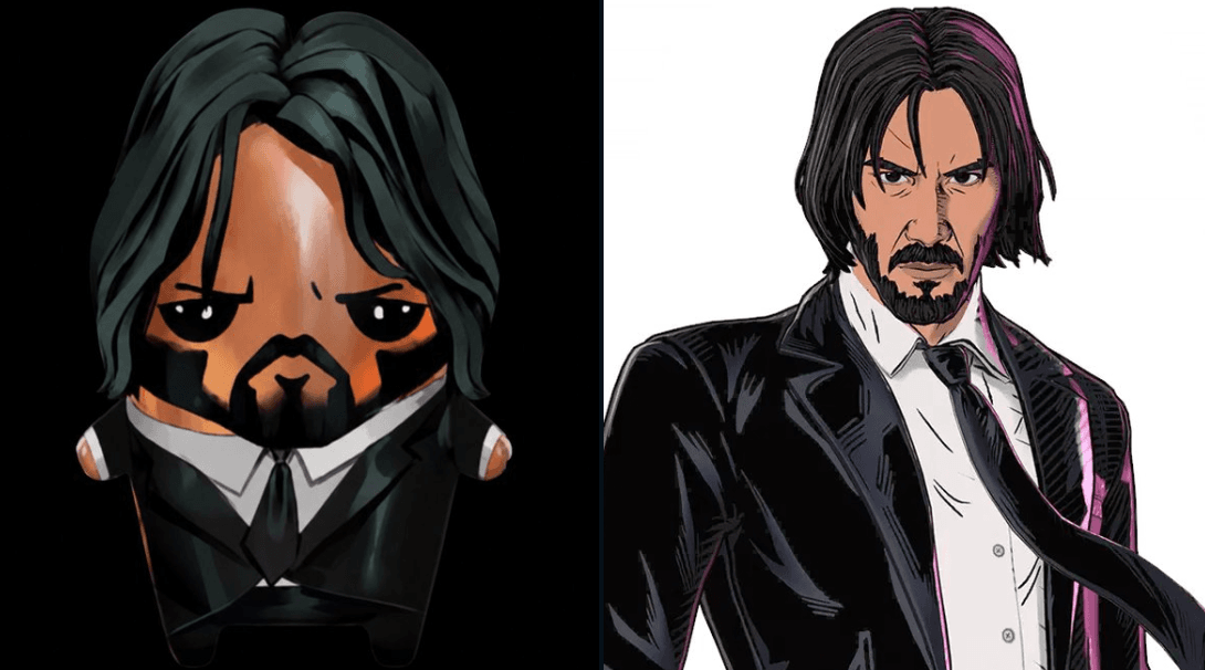 Fortnite John Wick Sprite