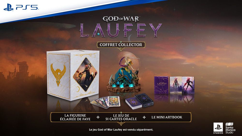 God of War Laufey unveils its Collector's Edition box set (without the game) for €150