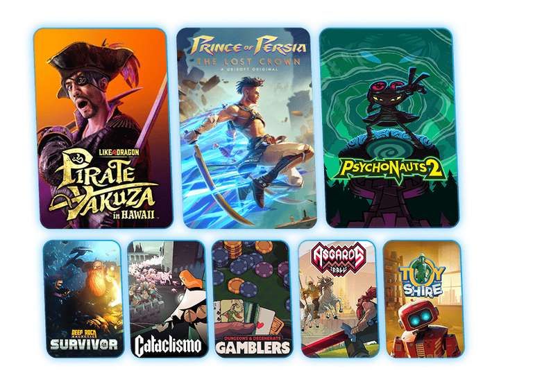 Humble Choice October 2026 - Like a Dragon: Pirate Yakuza in Hawaii, Prince of Persia: The Lost Crown + 6 Games on PC (Digital)
