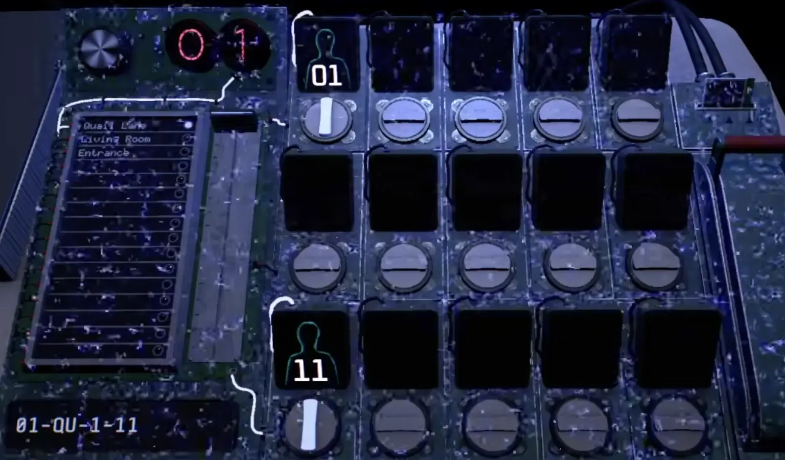 The Incident at Galley House opening 01-QU-1-11 scene code