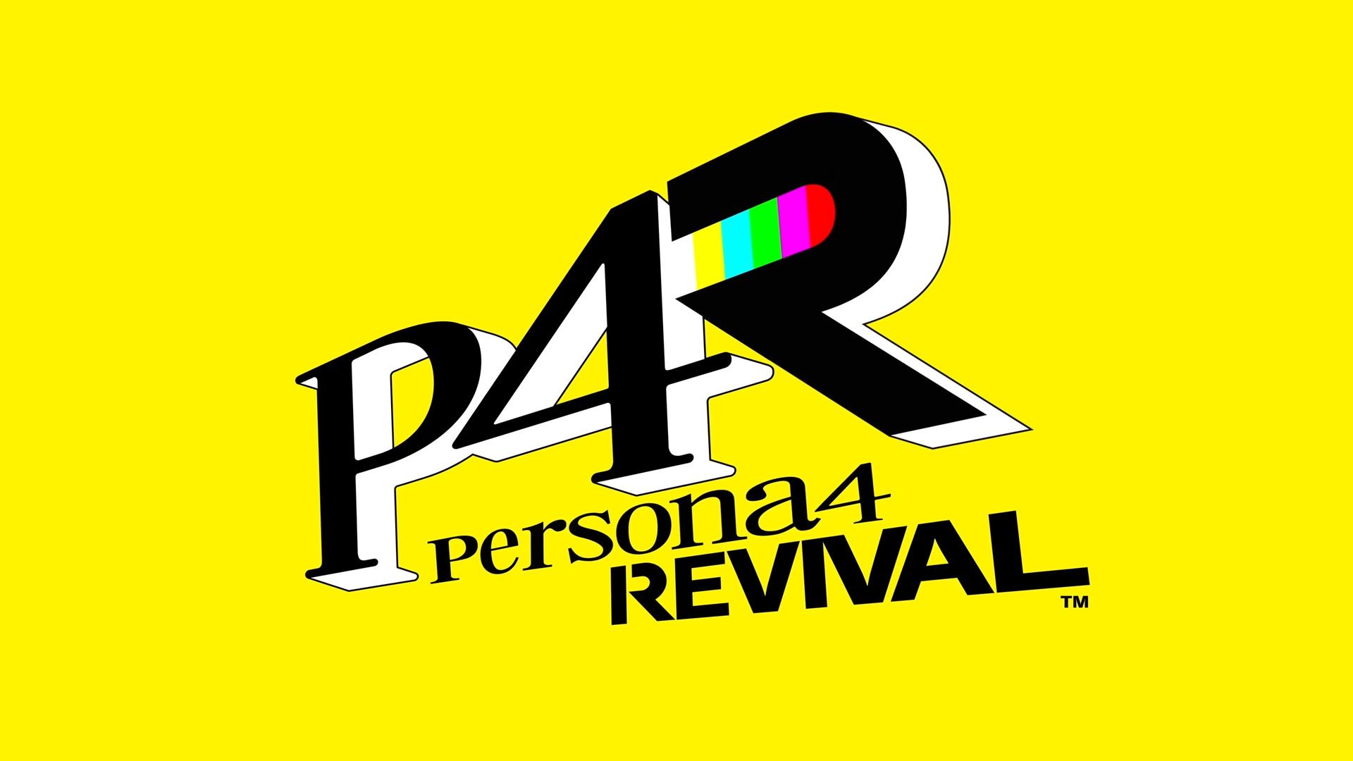 A screenshot of the title card for the upcoming Persona 4 remake, Persona 4 Revival.