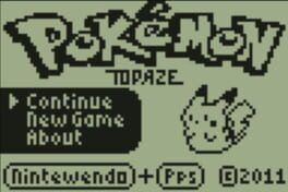 Pokemon Topaz cover art