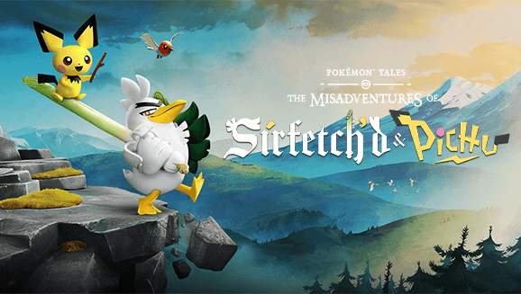 New Artwork from Pokémon Tales: The Misadventures of Sirfetch’d & Pichu