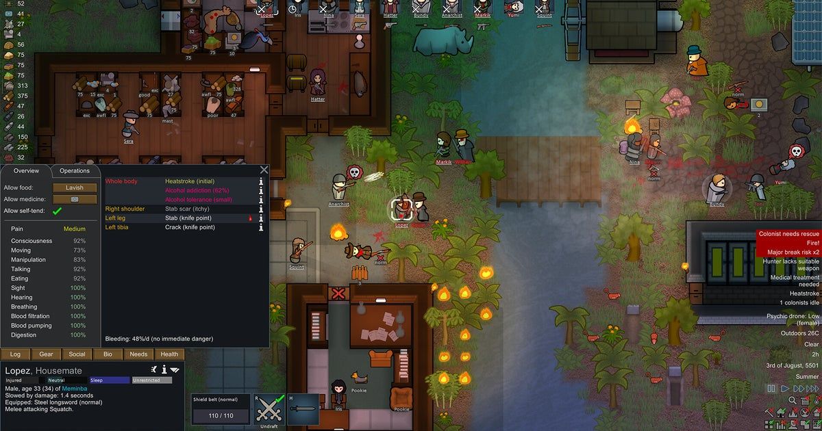 RimWorld switches engine from Unity to the devs own, faster Waylith Engine, all apparently without breaking mods somehow