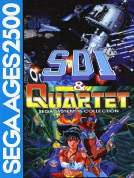 Sega Ages 2500 Vol. 21: SDI & Quartet - Sega System 16 Collection cover art