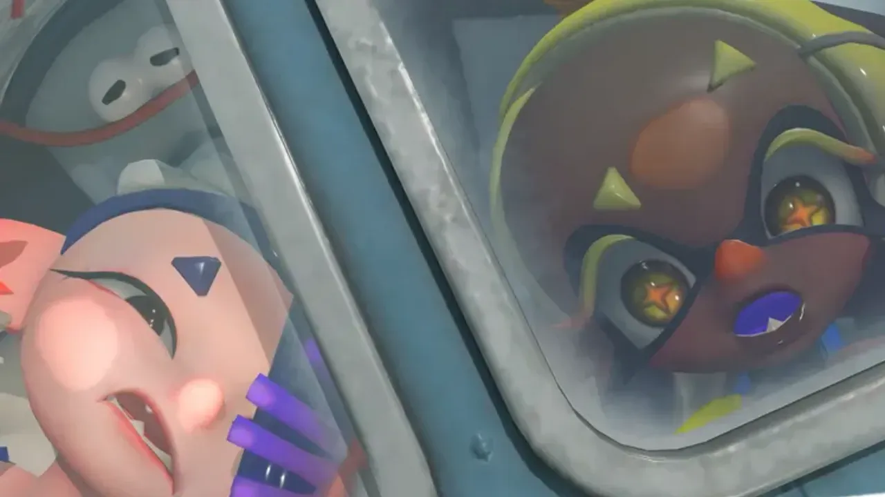 Promotional artwork for Splatoon Raiders