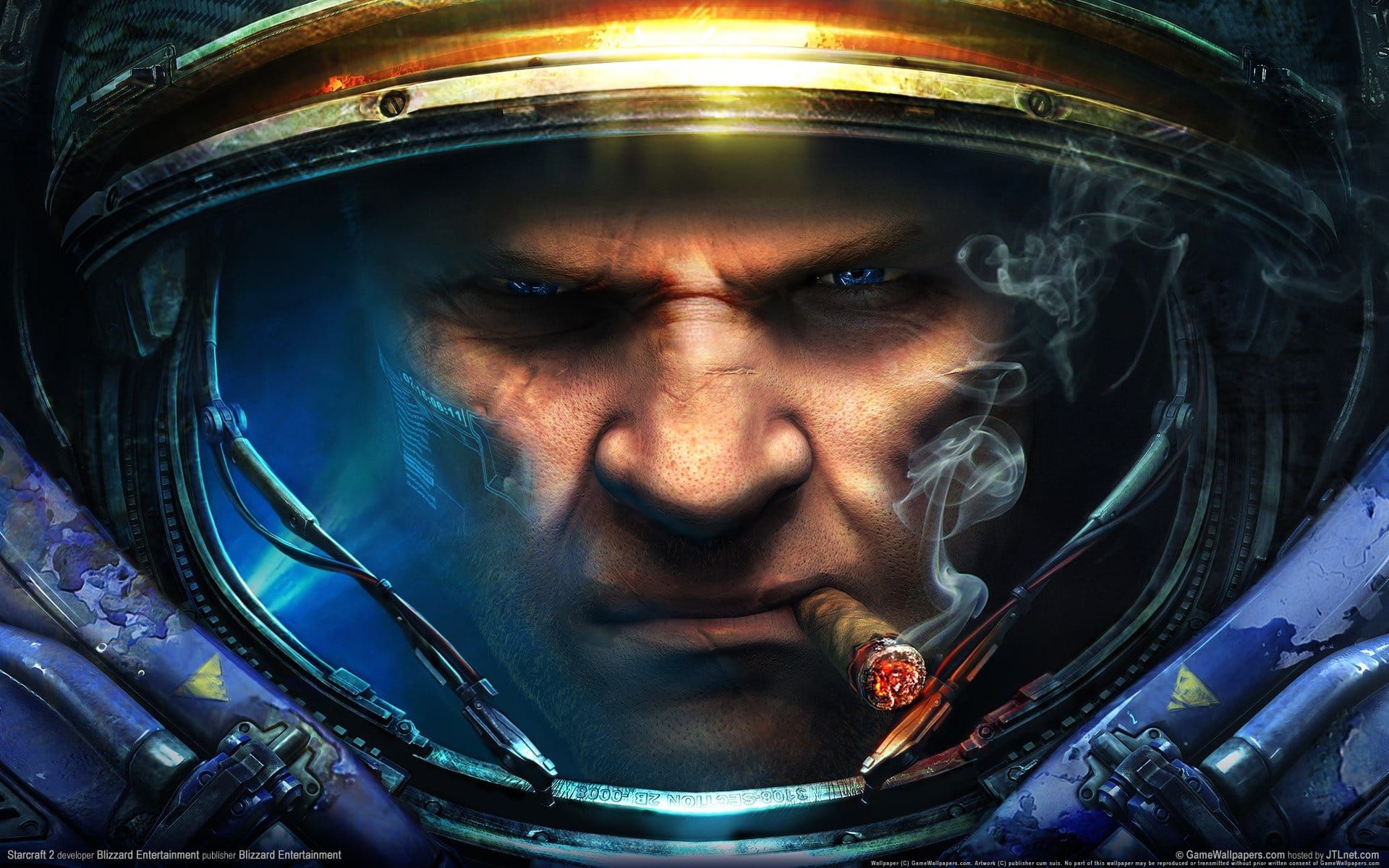 StarCraft logo artwork for Blizzard open-world shooter announcement