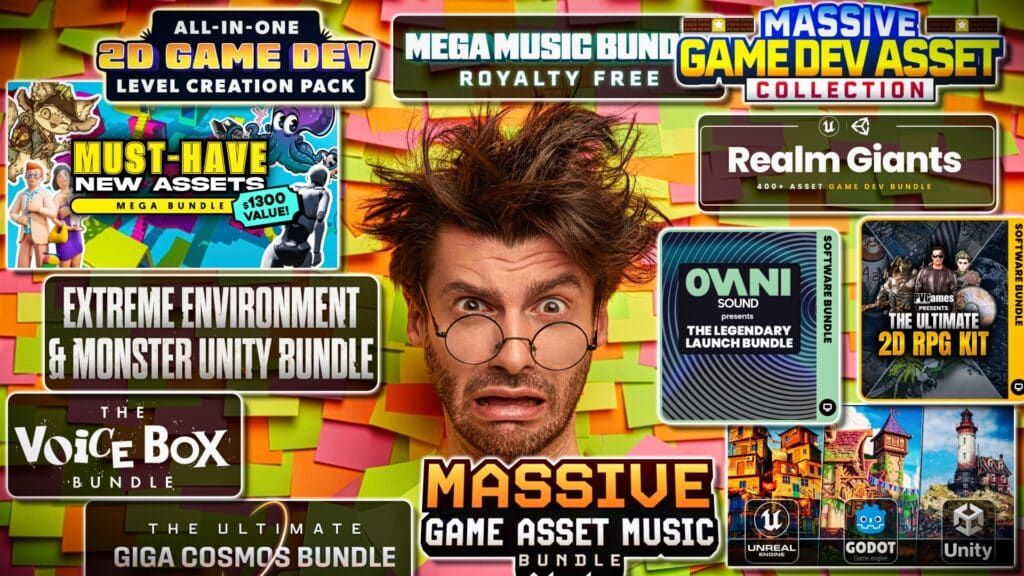 There are an insane number of game development bundles from Humble Bundle, Green Man Gaming, the Unity Asset Store and more - Unity Unreal Godot