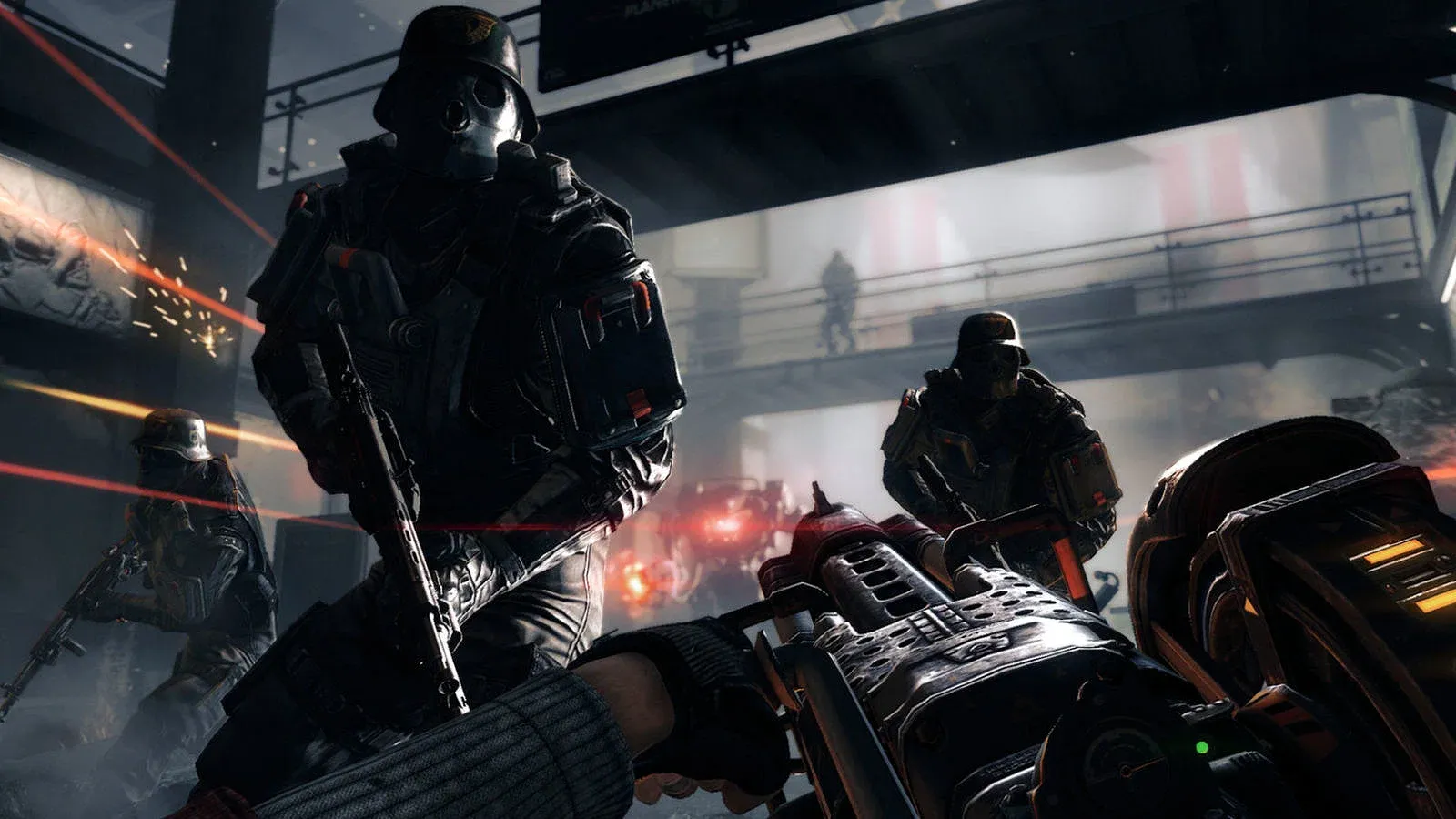 A still from MachineGames' Wolfenstein.