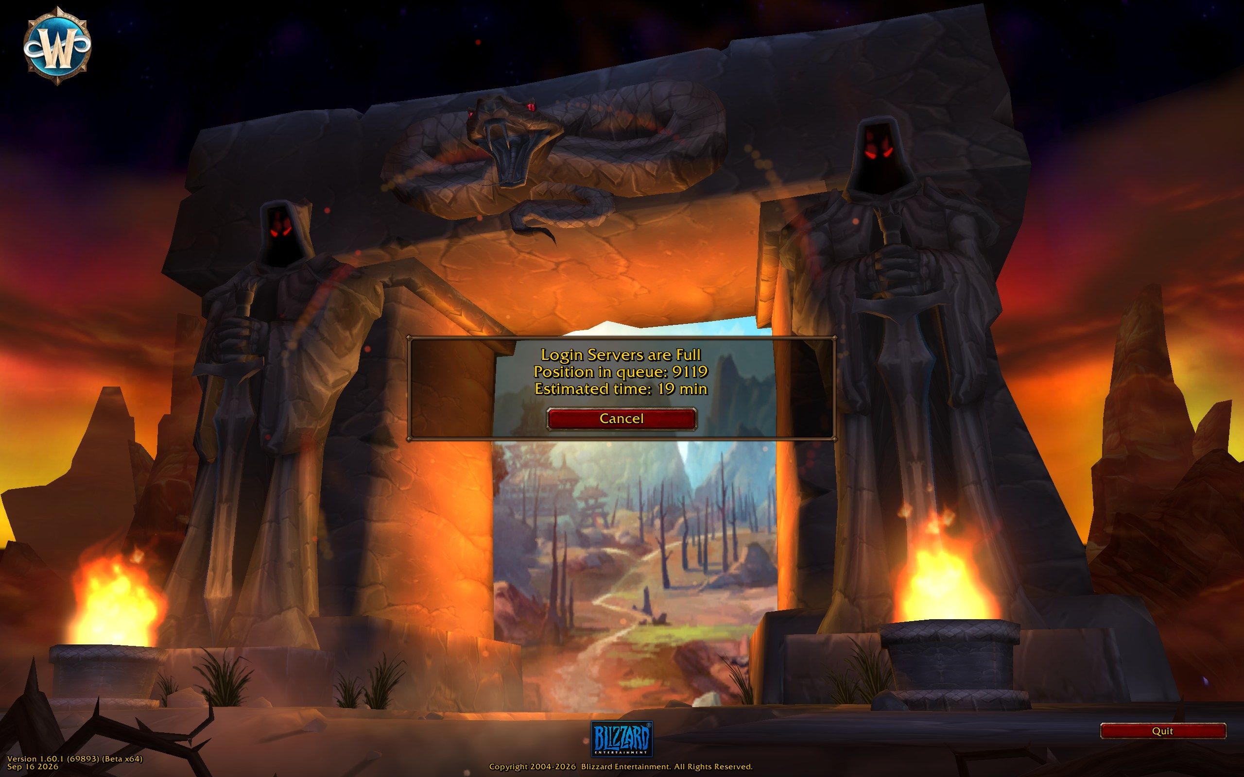 Blizzard Working Through Final Issues for WoW: Forever Beta