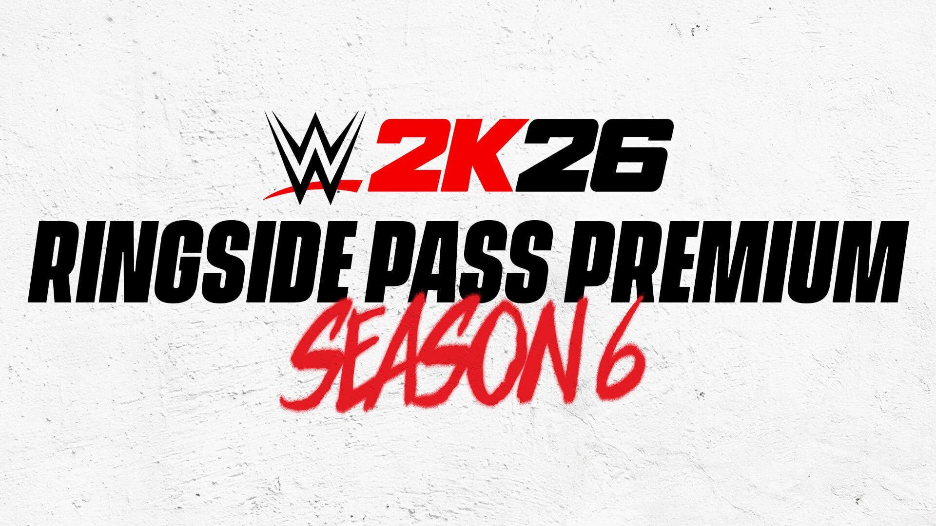 WWE 2K26: Ringside Pass Premium Season 6 artwork