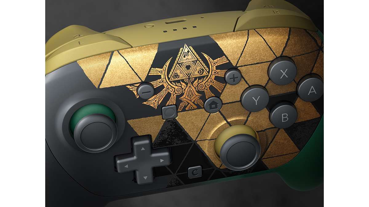 Nintendo Switch™ 2 Pro Controller The Legend of Zelda™ – 40th Anniversary Edition 4
